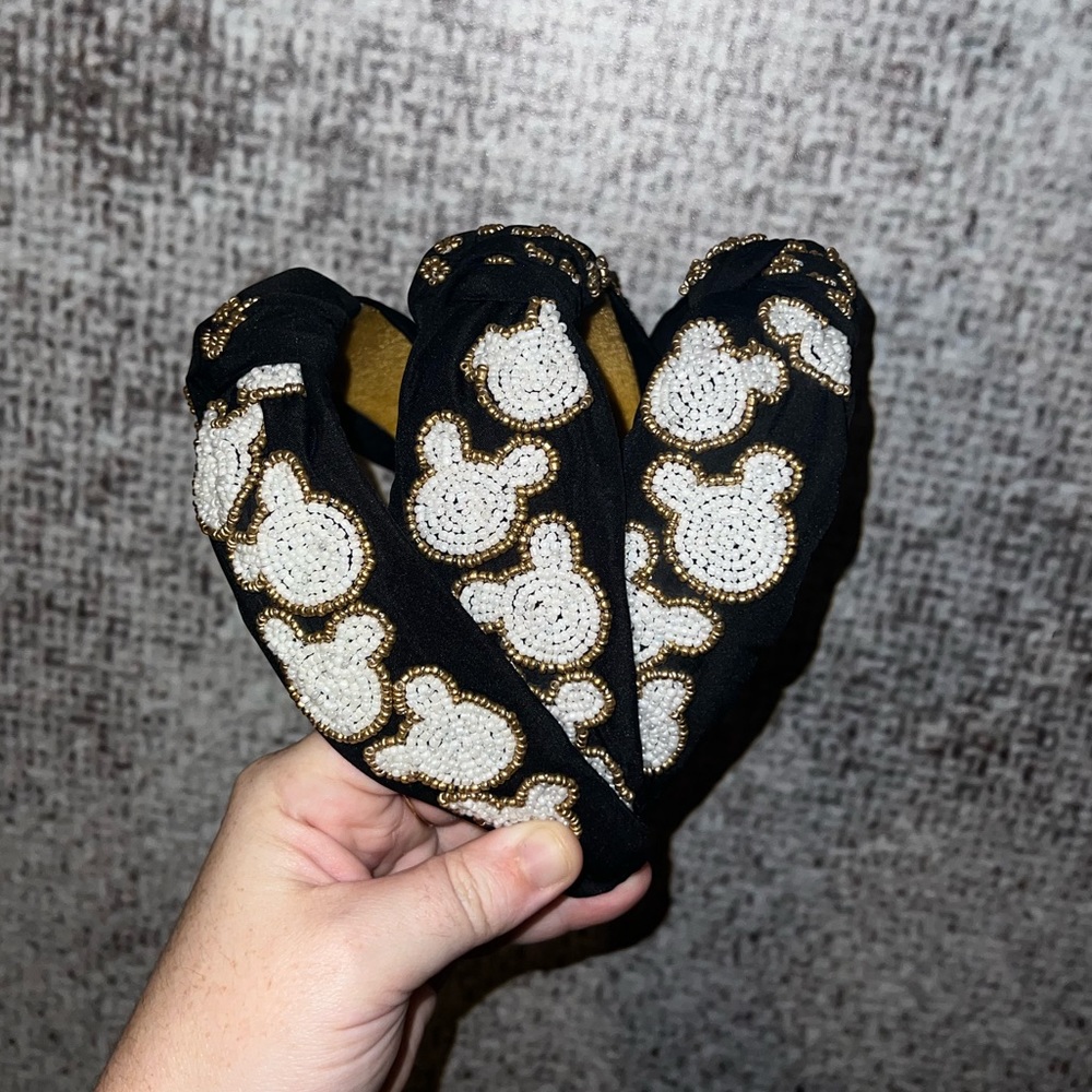 Beaded disney/Mickey mouse headband!